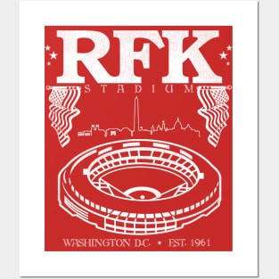 RFK Stadium Defunct Washington Sports Arena Posters and Art